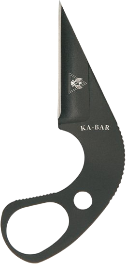 KA-BAR: Full Size Black KA-BAR®, Straight Edge