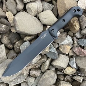 KA-BAR Becker BK9 Outside on Gravel